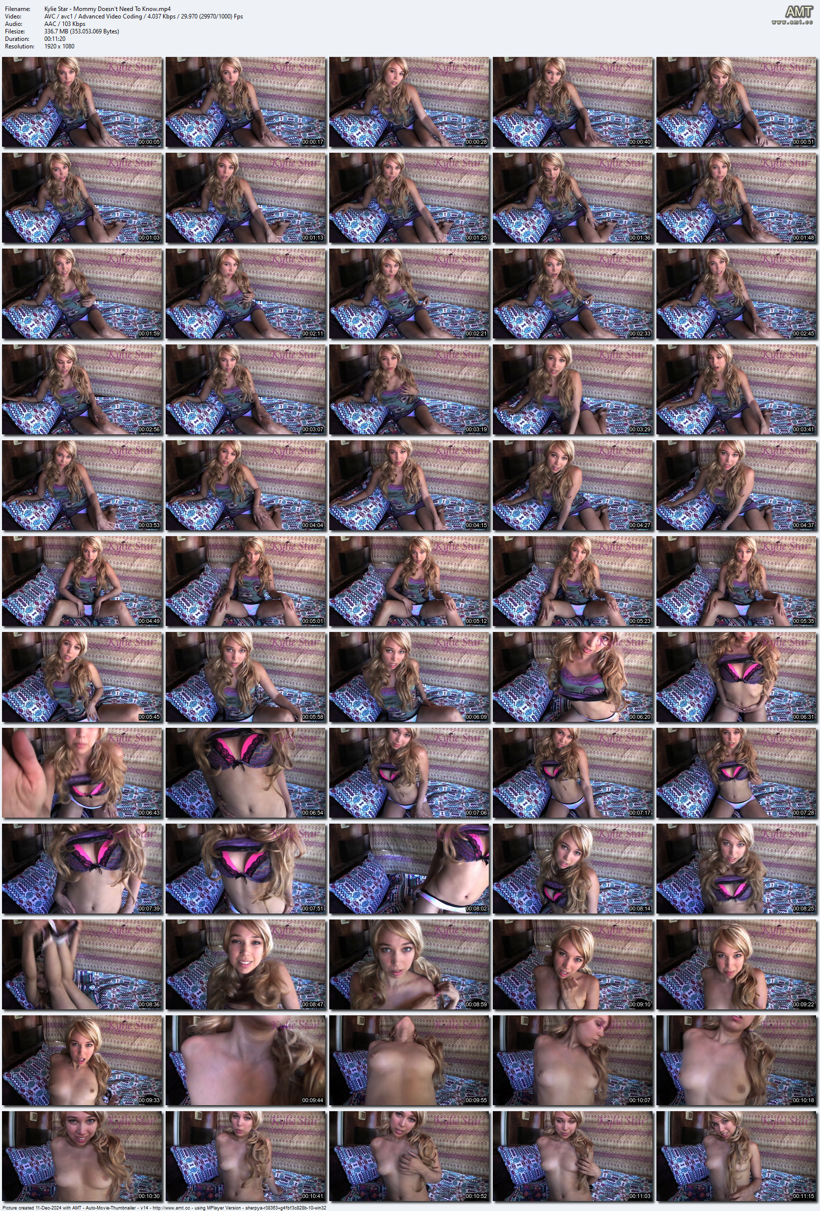 Kylie Star - Mommy Doesn't Need To Know (Father-Daughter Incest Roleplay)